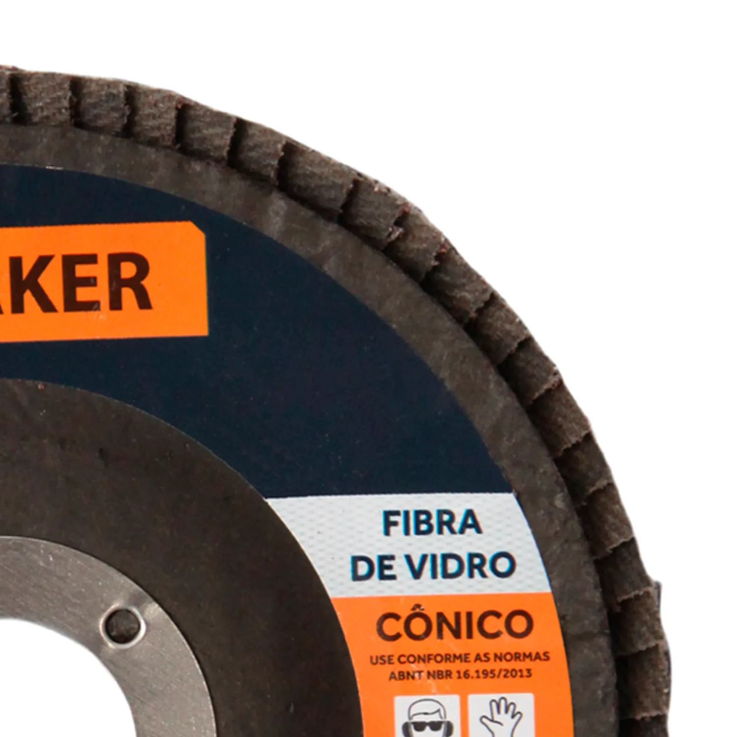 Disco Flap Cônico de Fibra de Vidro – 115x22,2mm OA120 - Imagem 4