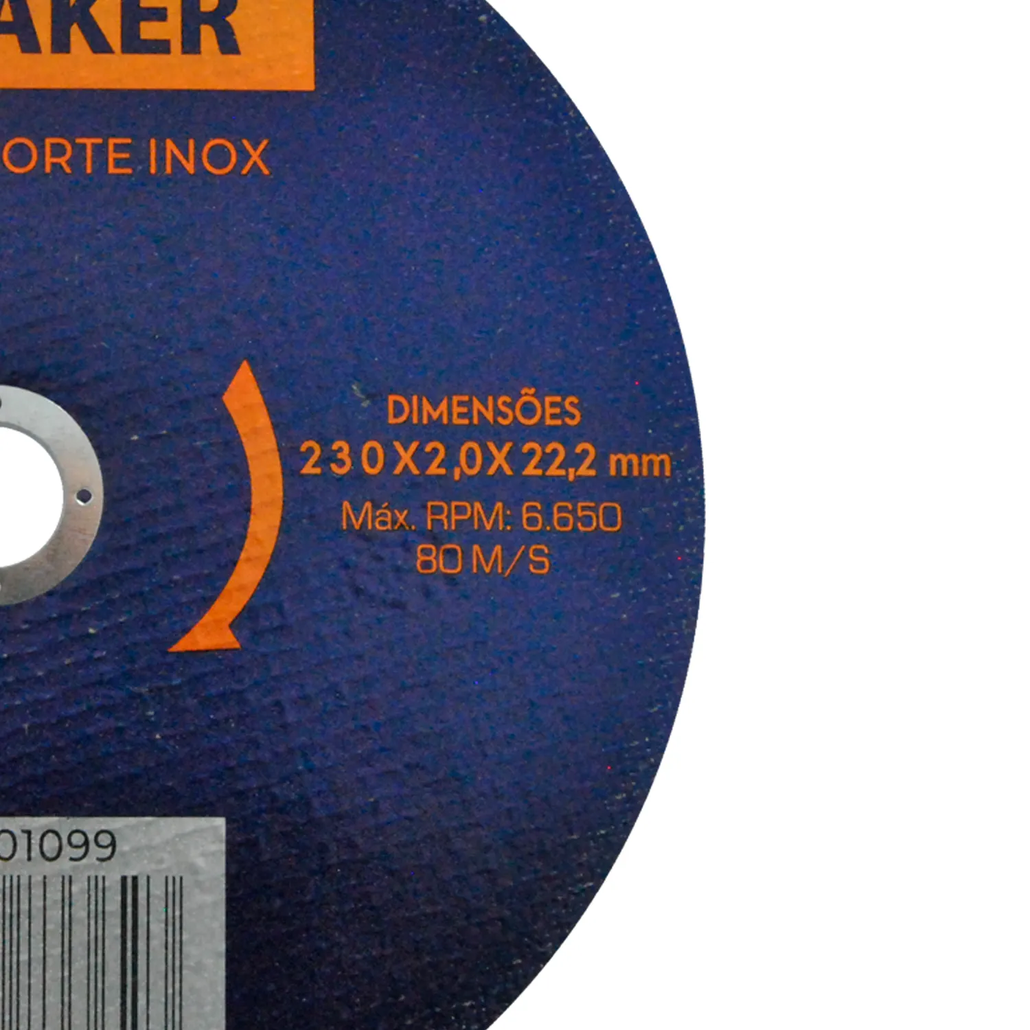 Disco de Corte Inox 230x1,9x22,2 mm - Imagem 3