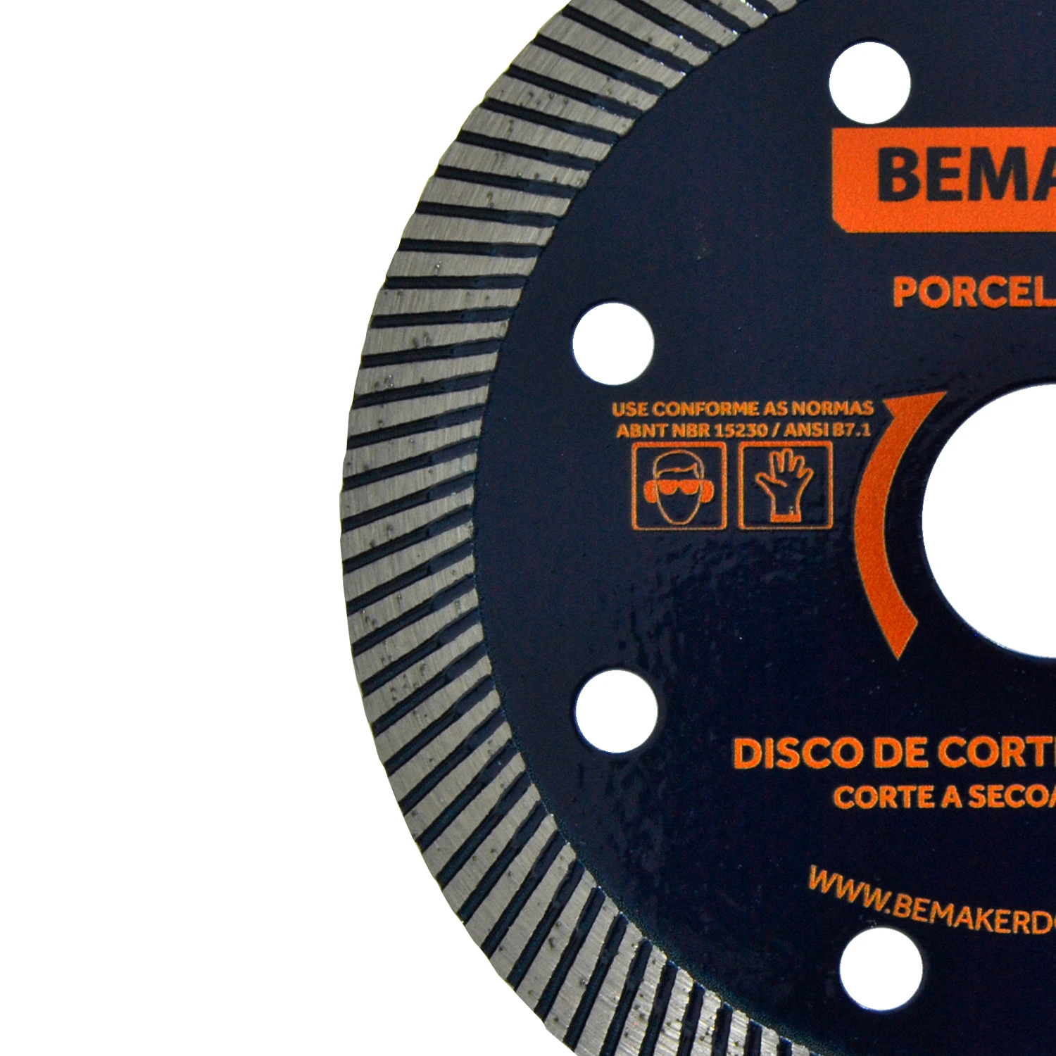 Disco de Corte Diamantado Porcelanato - 105x1,2x20 mm - Imagem 2