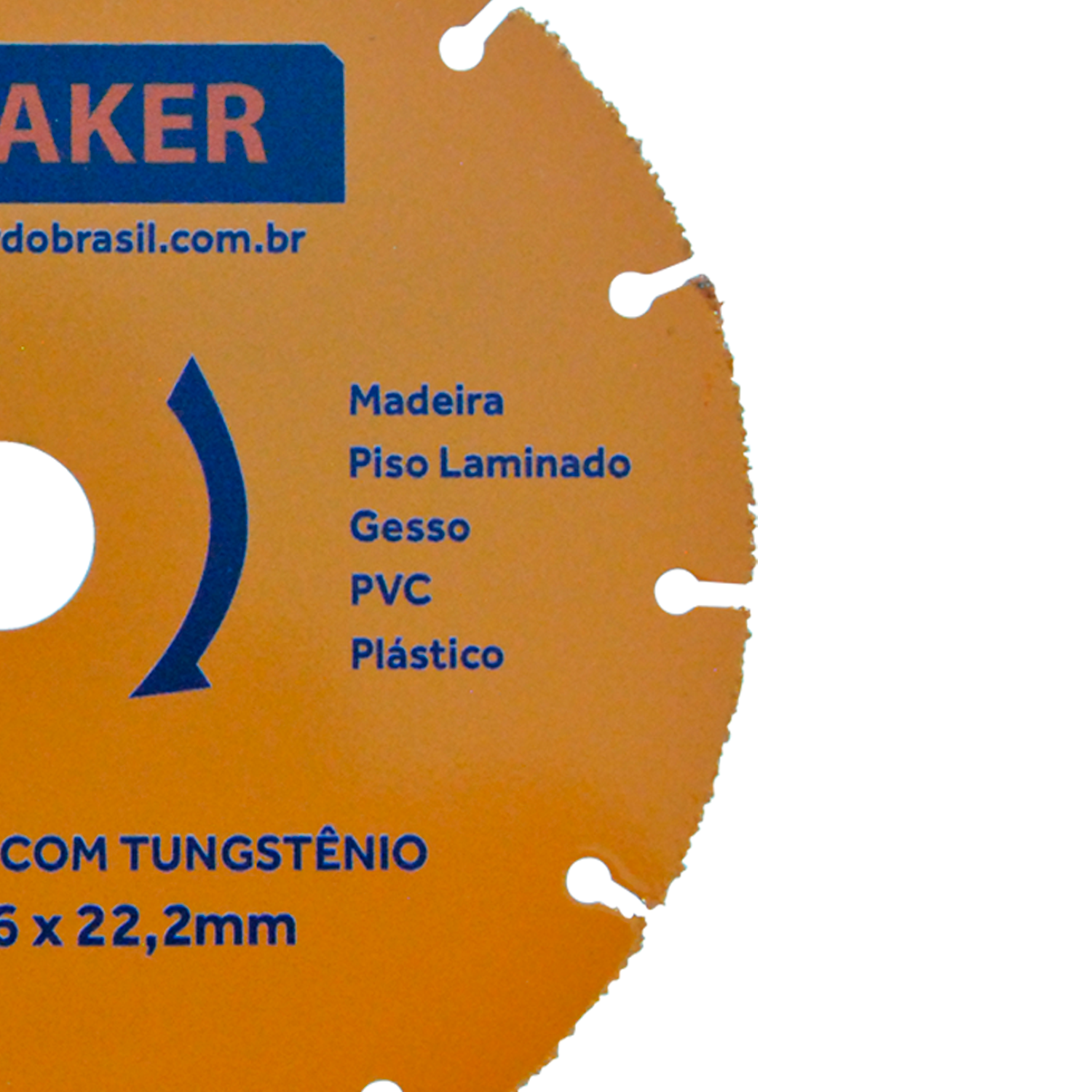 Disco de Corte de Tungstênio - 180x1,4x22,2 mm - Imagem 3