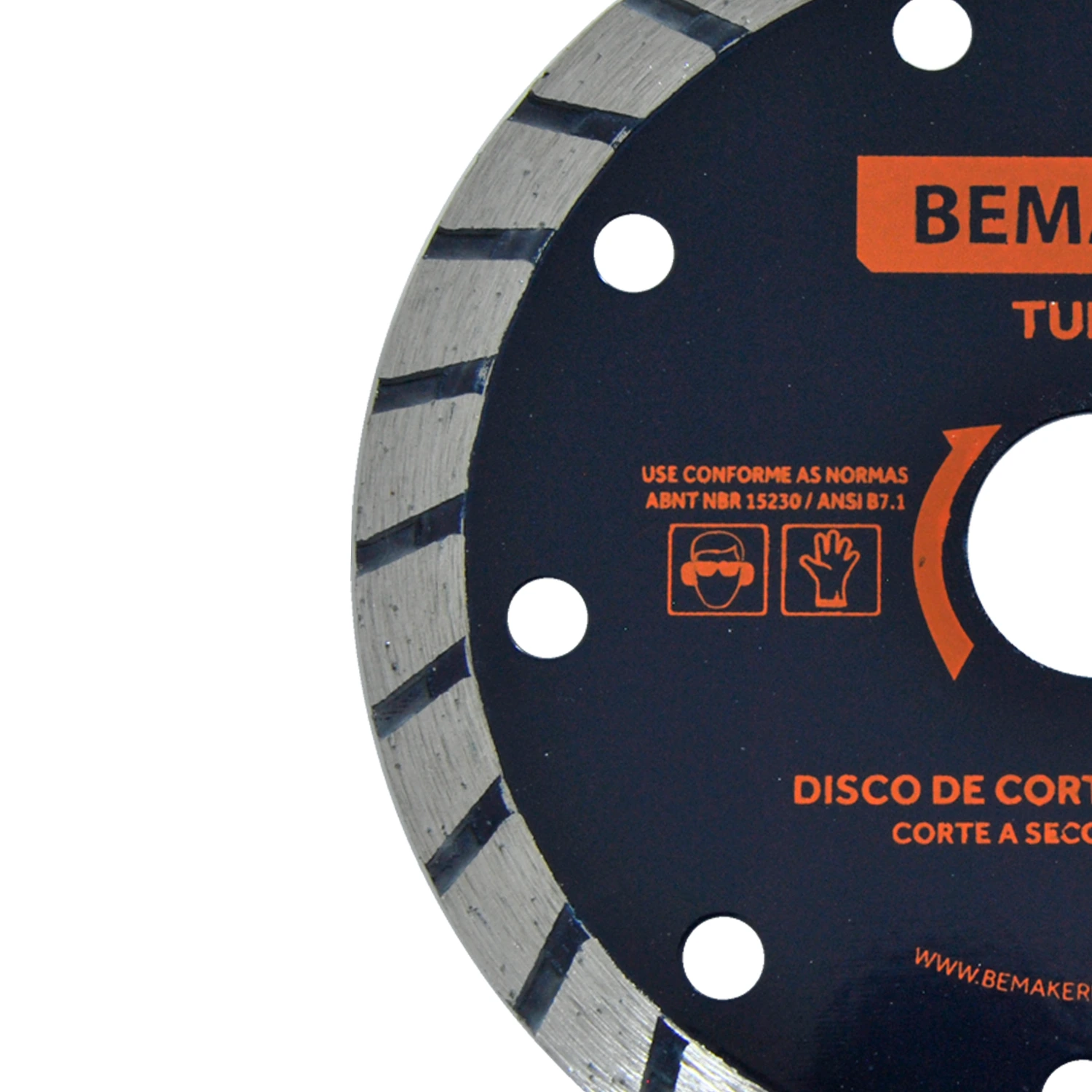 Disco de Corte Diamantado Turbo - 110x2,1x20 mm - Imagem 2