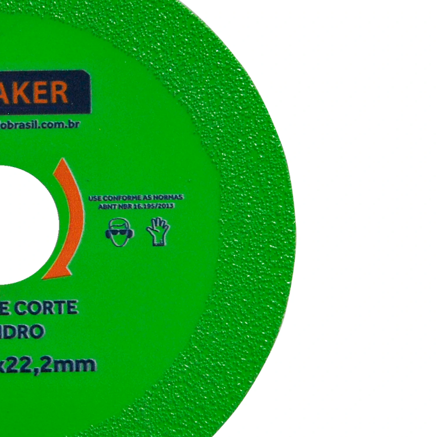 Disco de Corte de Vidro - 110x1x22,2mm - Imagem 3