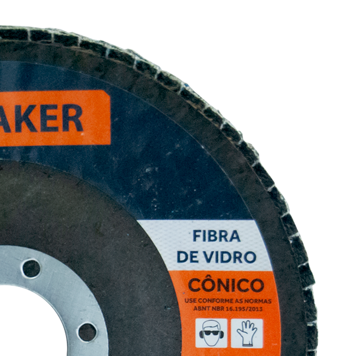 Disco Flap Cônico de Fibra de Vidro – 115x22,2mm CF 40 - Imagem 4