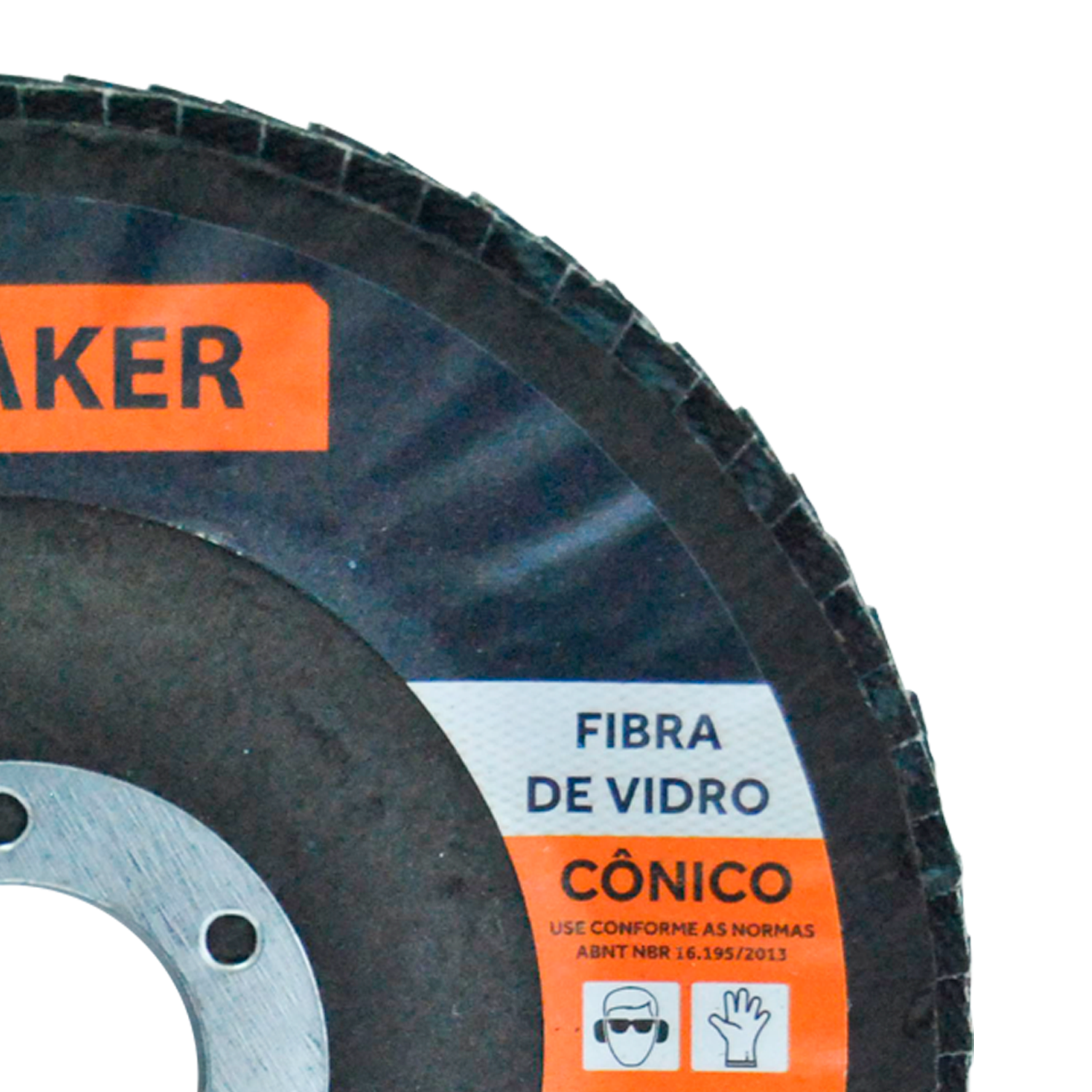 Disco Flap Cônico de Fibra de Vidro – 115x22,2mm CF120 - Imagem 4