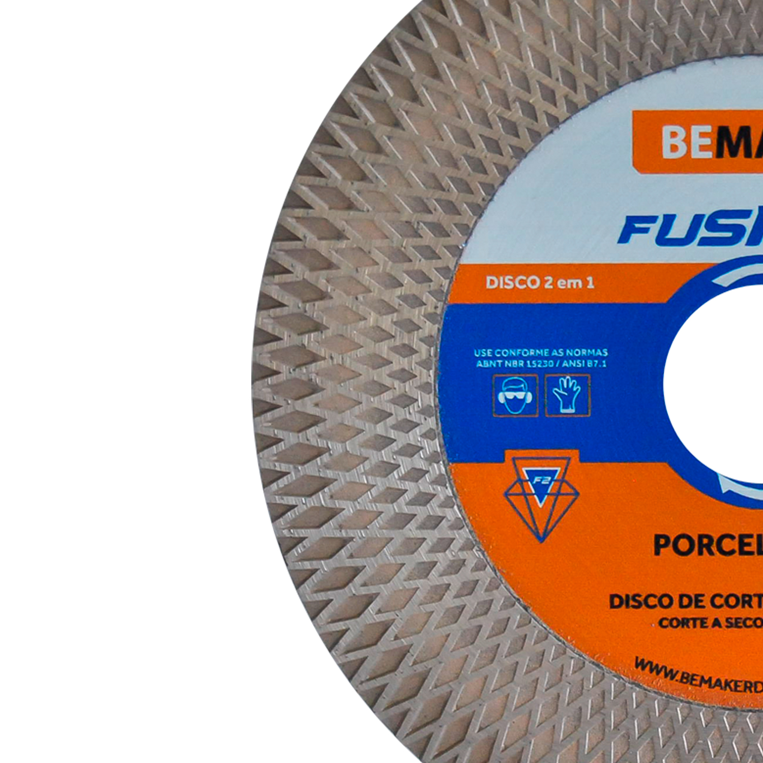 Disco Diamantado Fusion 2 - 115x1,8x22,2 mm - Imagem 2